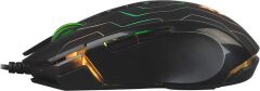 A4 Tech X89 Maze Makrolu Kablolu Optik Siyah Oyuncu Mouse