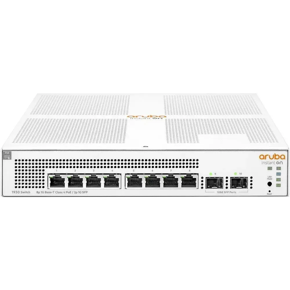 HPE Aruba Instant On 1930-8G JL681A 8 Port 10/100/1000 Mbps Yönetilebilir Gigabit PoE Switch