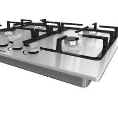 HISENSE GM643XF 4 GÖZLÜ GAZLI 60CM ANKASTRE OCAK INOX