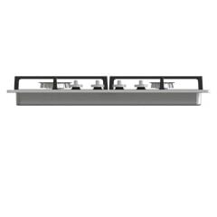 HISENSE GM643XF 4 GÖZLÜ GAZLI 60CM ANKASTRE OCAK INOX