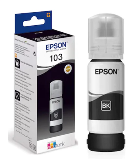 EPSON 103 SİYAH C13T00S14A MÜREKKEP 65ML