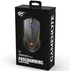 GameNote MS1017 Kablolu Optik Siyah Oyuncu Mouse