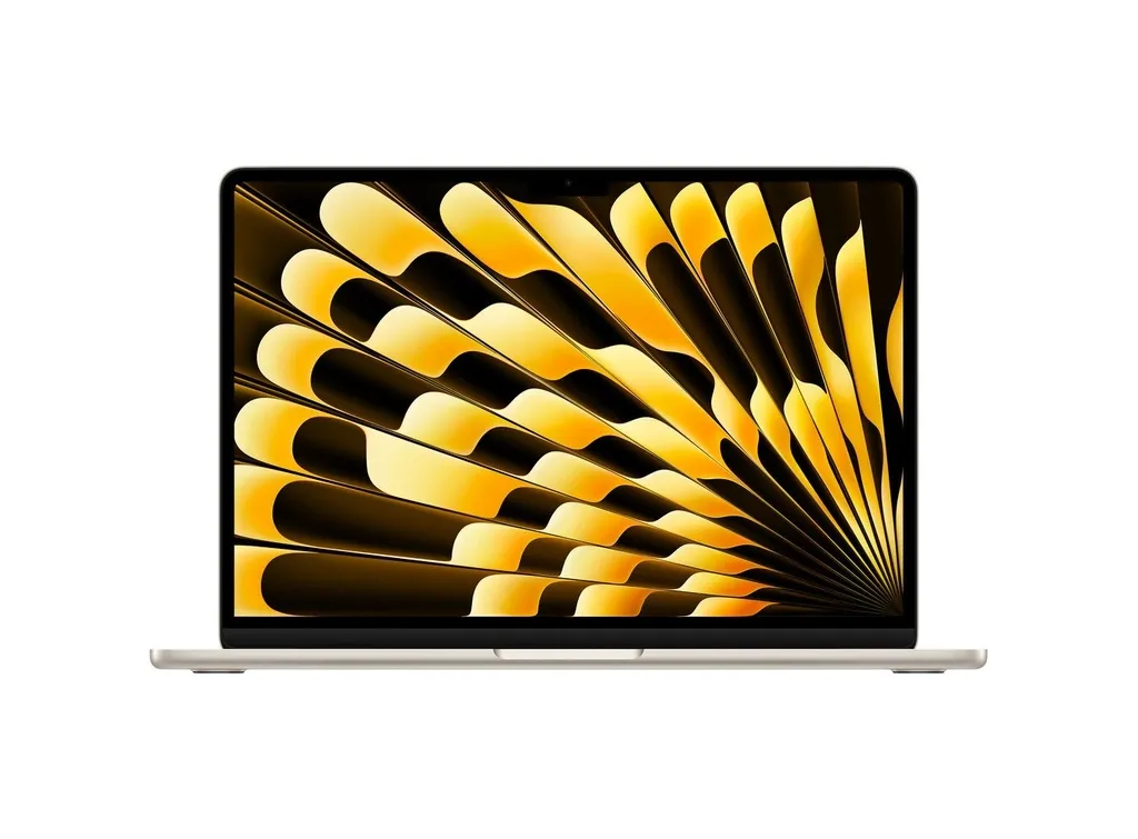 Apple MacBook Air M3 Serisi 13,6'' MRXT3 2024 8GB Ram 256GB SSD, Starlight