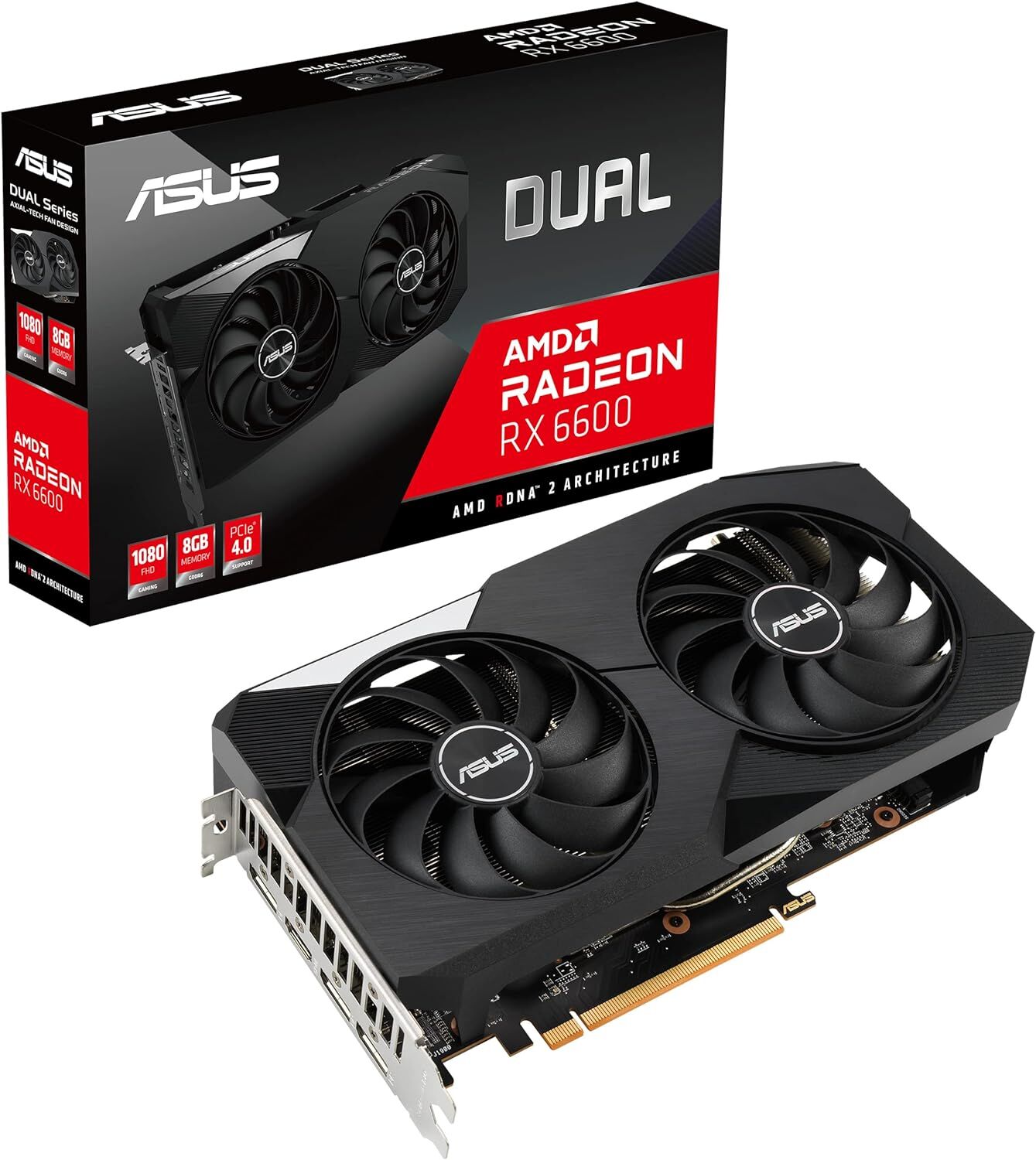Asus Dual Radeon RX 6600 8GB GDDR6 128 Bit Ekran Kartı
