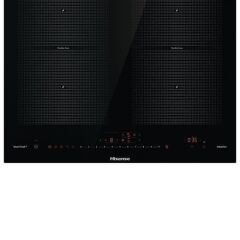 HISENSE IH646S 4 GÖZLÜ 60CM CAM İNDÜKSİYON ANKASTRE OCAK SİYAH