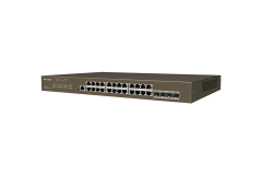 IP-Com G3328F 24 Port Gigabit + 4x1GB SFP Uplink L2 Cloud Yönetilebilir Rackmount Switch