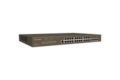 IP-Com G3328F 24 Port Gigabit + 4x1GB SFP Uplink L2 Cloud Yönetilebilir Rackmount Switch