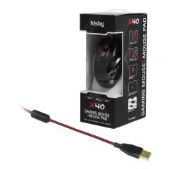 Frisby X40 Kablolu Oyun Mouse & Mouse Pad