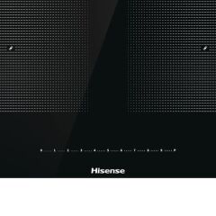 HISENSE I6456CB 4 GÖZLÜ 60 CM CAM İNDÜKSİYON ANKASTRE OCAK SİYAH