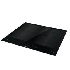 HISENSE I6456CB 4 GÖZLÜ 60 CM CAM İNDÜKSİYON ANKASTRE OCAK SİYAH
