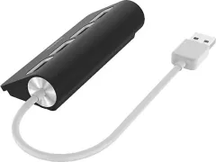 USB Hub 4 Ports USB 2.0 480 Mbit/s siyah