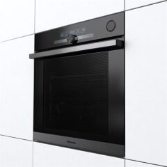 HISENSE BSA66334PG 77 LT. BUHAR DESTEKLİ ANKASTRE CAM FIRIN SİYAH