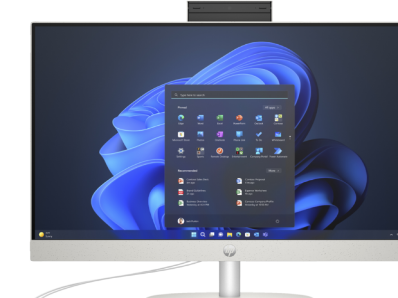 HP ProOne 240 G10 i5-1335U 16 GB Ram 512 GB SSD Iris Xe Grafik 23.8'' Full HD W11 Pro All in One PC