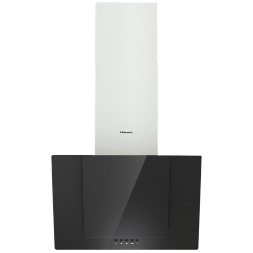 HISENSE CH6IN6BXBG CAM+PASLANMAZ ÇELİK 60CM DAVLUMBAZ SİYAH