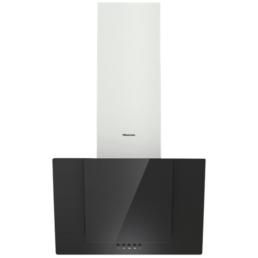 HISENSE CH6IN6BXBG CAM+PASLANMAZ ÇELİK 60CM DAVLUMBAZ SİYAH