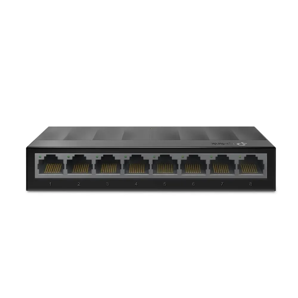 TP-Link Serisi LS1008G 8 Port 10/100/1000Mbps Desktop Switch