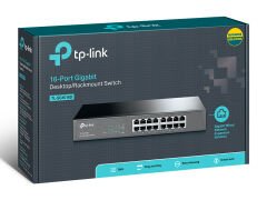 TP-Link TL-SG1016D 16-Port Gigabit Masaüstü/Rackmount Switch