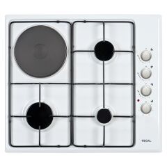 REGAL AO 6030 B BEYAZ EMAYE OCAK