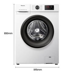HISENSE WFVB6010EM 1000 DEVİR 6KG. ÇAMAŞIR MAKİNESİ BEYAZ