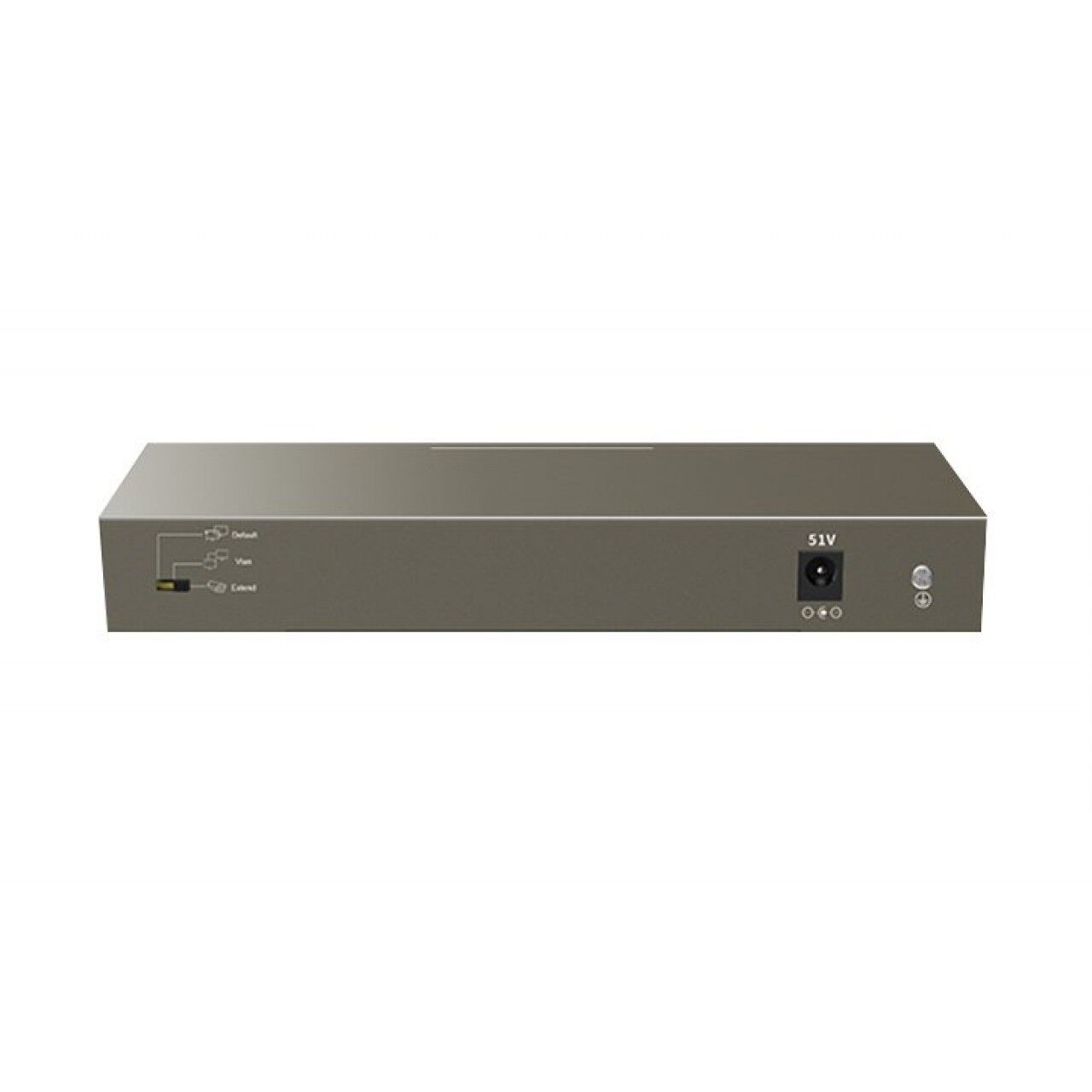 IP-Com F1110P-8-102W 8 Port 10/100 + 2X Gigabit Uplink 102W 250 Metre Poe Switch