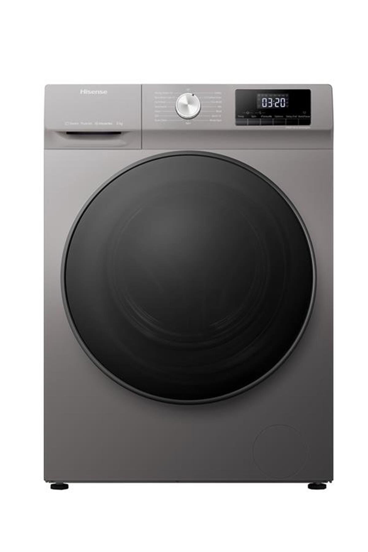 HISENSE WFQA9014EVJMT 1400 DEVİR 9KG. ÇAMAŞIR MAKİNESİ INOX