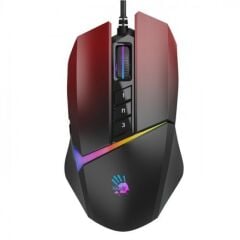 Bloody W60 Max Kablolu Optik Oyuncu Mouse, Kırmızı
