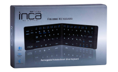 INCA IBK-579BT BLUETOOTH 3.0 KABLOSUZ SMART KATLANABİLİR SİLVER KLAVYE
