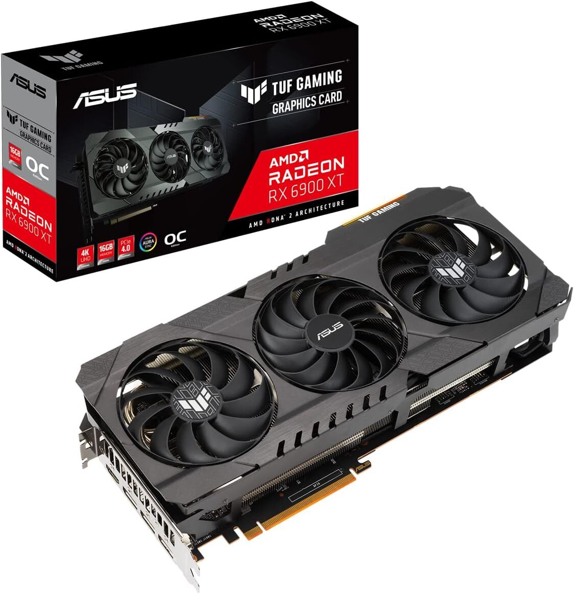 Asus Tuf Radeon RX 6900 XT 16GB GDDR6 256 Bit Ekran Kartı