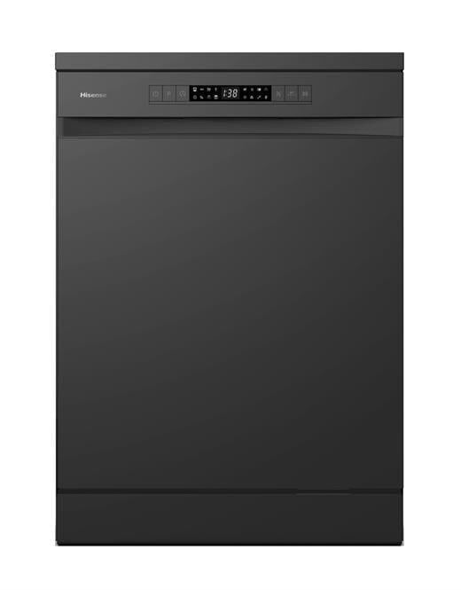 HISENSE HS622E90BUK SİYAH 8 PROGRAM 13 KİŞİLİK A++ SOLO BULAŞIK MAKİNESİ