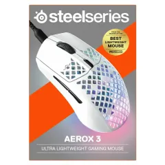SteelSeries Aerox 3 Edition Snow SSM62603 8500 CPI 6 Tuş RGB Optik Kablolu Oyuncu Mouse