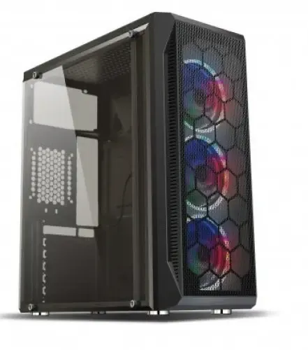 Hiper Zoe 3x120mm Rainbow 350W ATX Oyuncu Kasası
