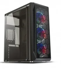 Hiper Zoe 3x120mm Rainbow 350W ATX Oyuncu Kasası