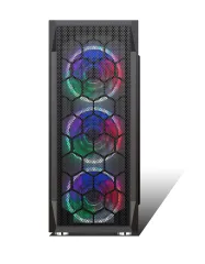 Hiper Zoe 3x120mm Rainbow 350W ATX Oyuncu Kasası