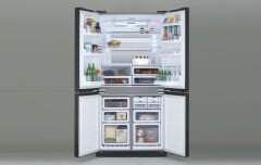 SHARP SJ-FE87V-WH5 724L, 4 Door, Premium, Inverter - White - Thailand