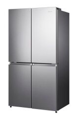 HISENSE RQ758N4SBSE 609 LT. 4 KAPILI GARDIROP TİPİ NO FROST İNOX BUZDOLABI