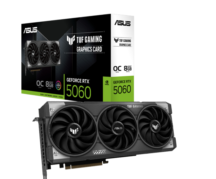 ASUS TUF RTX5060 8GB GDDR7 128BIT 3xDP/HDMI