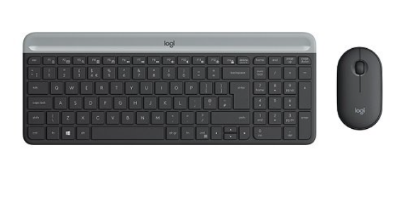 Logitech MK470 KABLOSUZ KLAVYE+MOUSE SET SİYAH