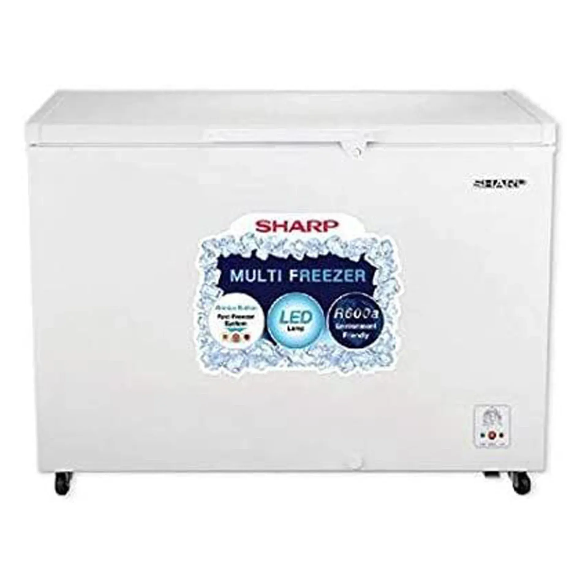 Sharp Sandık Dondurucu, 490 L, Beyaz, SCF-K490X-WH3