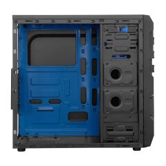 Frisby FC-8865G Led Fanlı 650W ATX Siyah Oyuncu Kasası