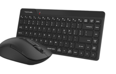 A4 TECH FG2200 AIR2 BLACK 2.4Ghz Q MM-2000DPI KLAVYE+MOUSE SET