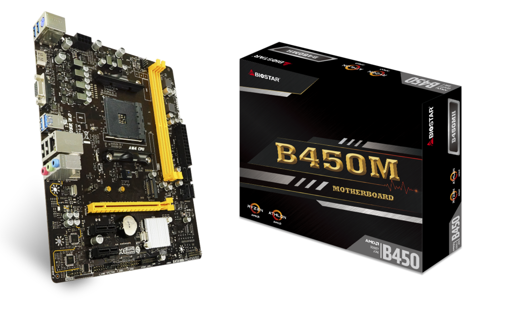 Biostar B450MH Amd AM4 DDR4 Micro ATX Anakart