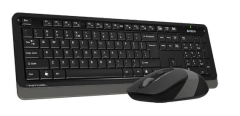 A4 Tech FG1010 Q Kablosuz MM Klavye Mouse Gri