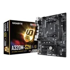 Gigabyte GA-A320M-S2H Amd AM4 DDR4 Micro ATX Anakart