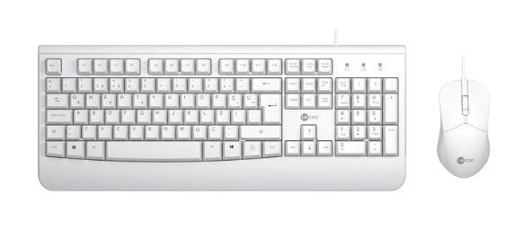LENOVO LECOO CM105 BEYAZ USB Q TYPE KLAVYE+MOUSE
