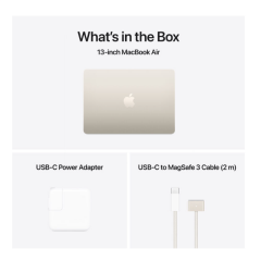 APPLE 13'' MACBOOK AIR M4 16GB 512GB STARLIGHT (English Keyboard)