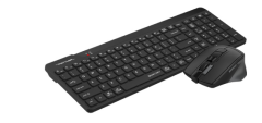 A4 TECH FG2400 AIR2 BLACK 2.4Ghz Q MM 2000DPI KLAVYE MOUSE SET