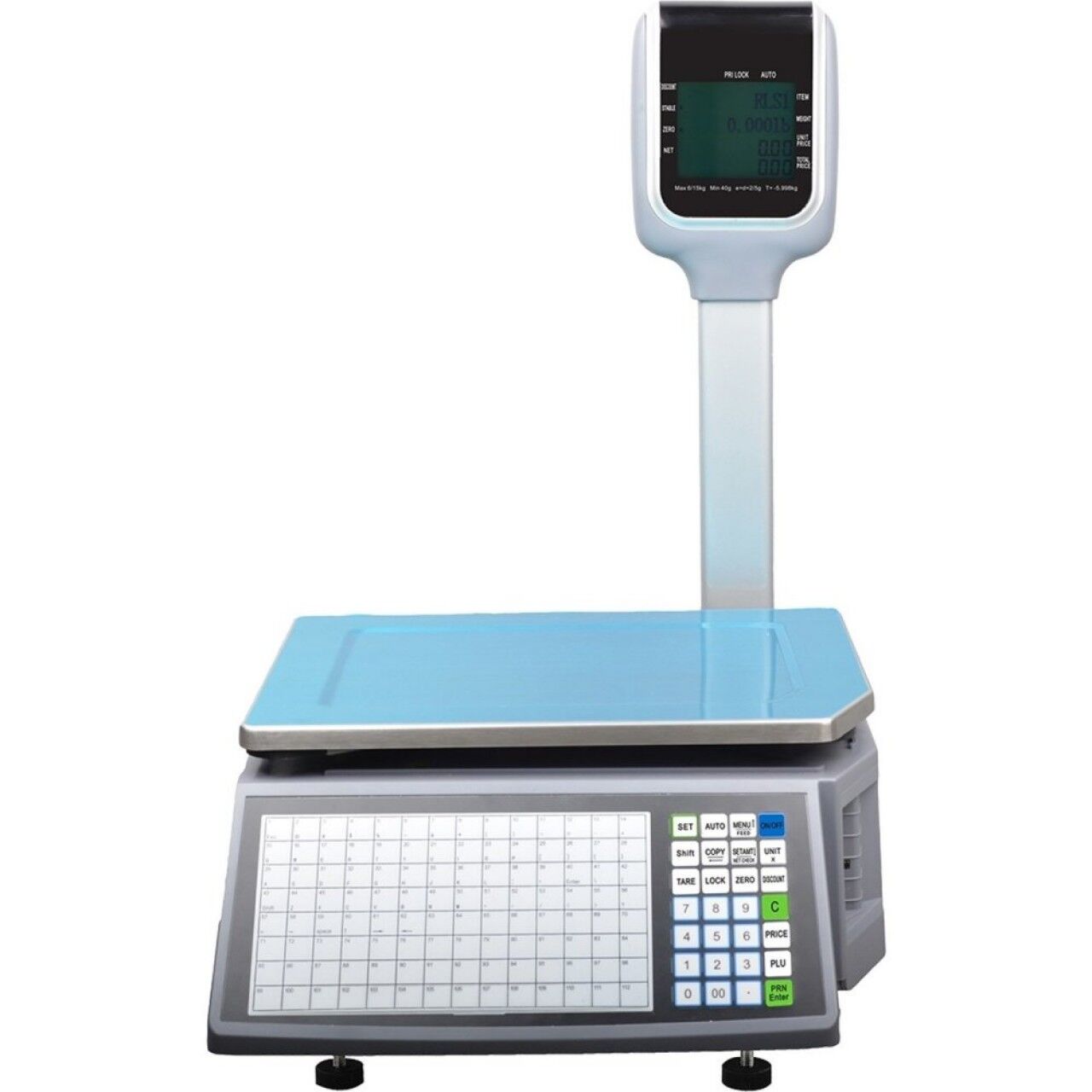 Palmx RLS1000D WSE 6-15 Kg. Barkod Yazıcılı Terazi