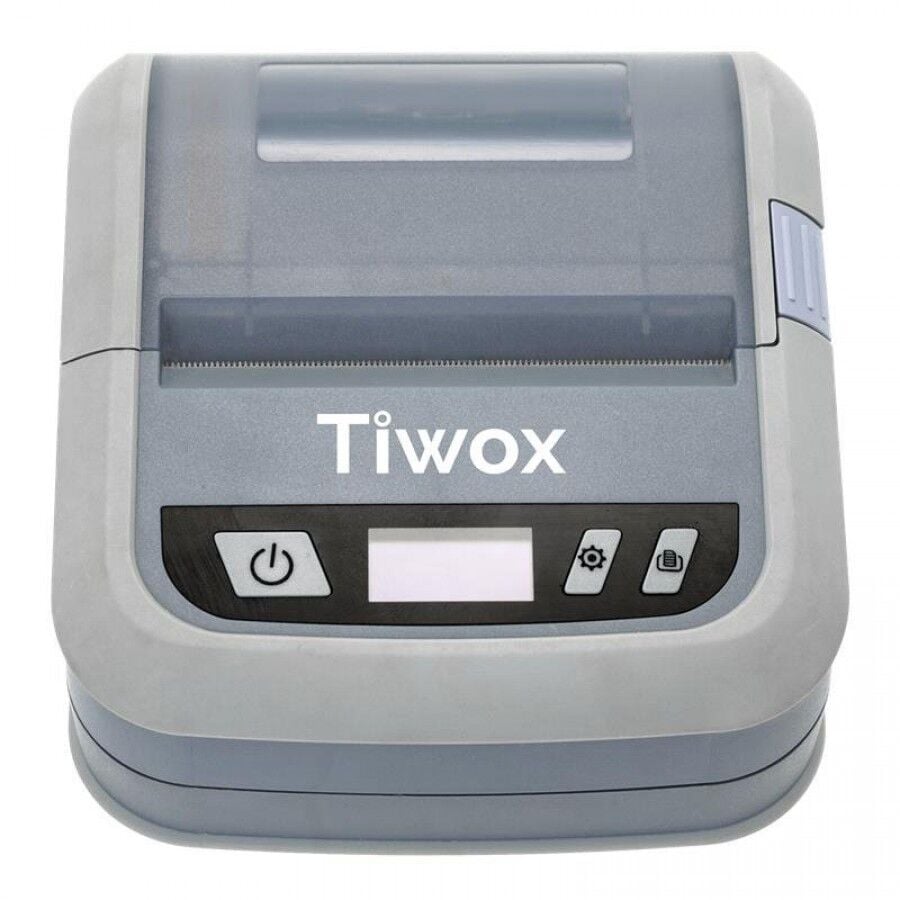 Tiwox BT-5050 Direkt Termal 80MM USB+ Bluetooth OLED Ekran (128*64) Taşınabilir Barkod Yazıcı