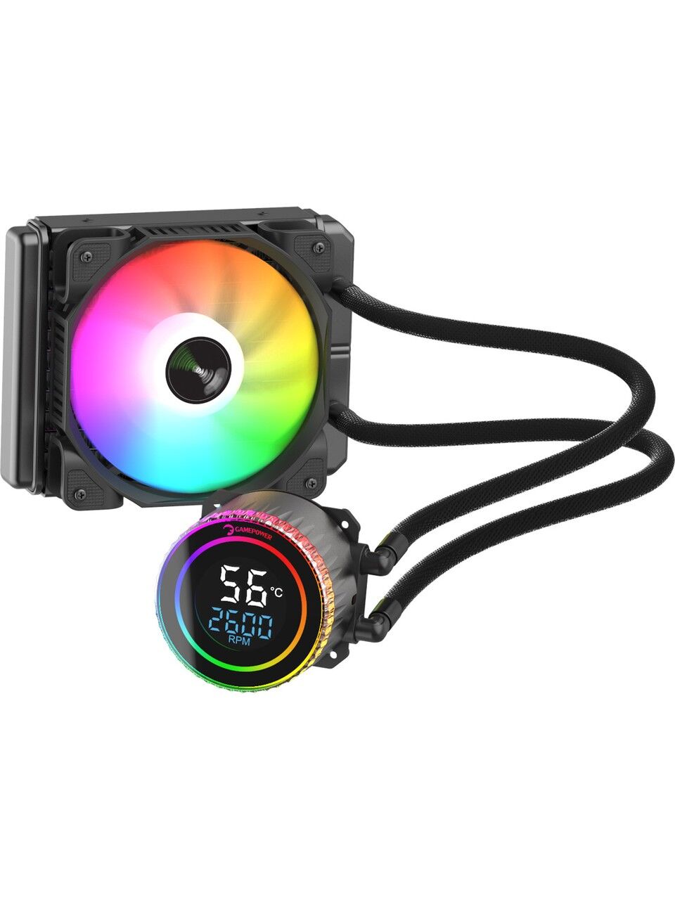 GAMEPOWER SKADI 120 RGB ROUND SIVI SOĞUTUCU