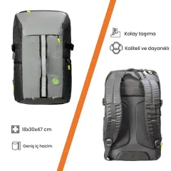 Npo Adventure Sport 16'' Laptop Sırt Çantası, Yeşil